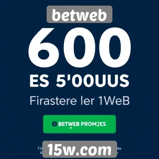 Promoções e bônus atraentes no Betweb